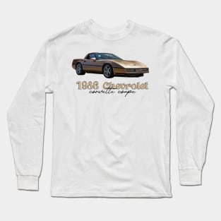 1986 Chevrolet Corvette Coupe Long Sleeve T-Shirt